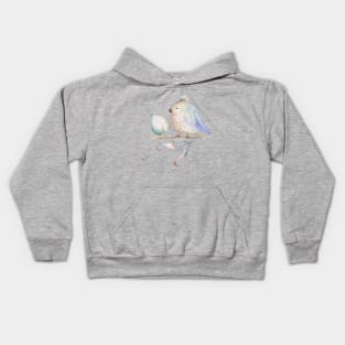 Cute Dotted Birdie Kids Hoodie